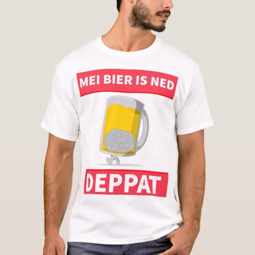 Lustig sterreich Wien Dialekt Mei Bier T_Shirt