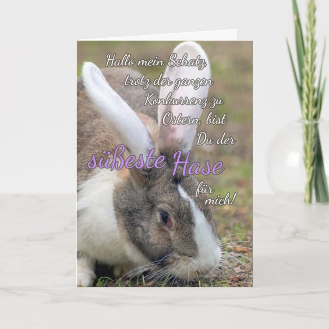 Lustige Ostergrüße für Deine Liebsten! Card (Front)