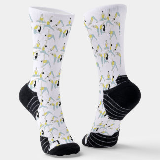 Lustige Yogasocken – Farbe für dein Leben Socks