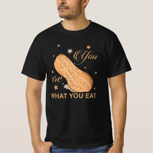 Lustiger Spurt Nuss Erdnuss Funny T_Shirt