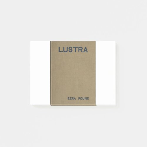 Lustra Ezra Pound Post_it Notes