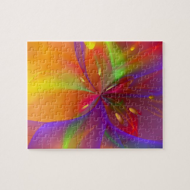 Lustrous Lily Jigsaw Puzzle (Horizontal)