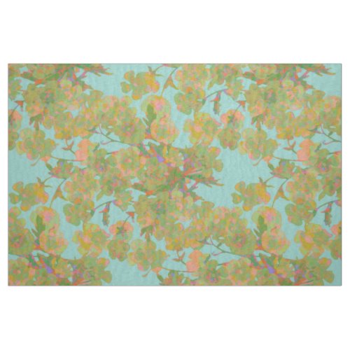 Lustrous Meadow Sky Fabric