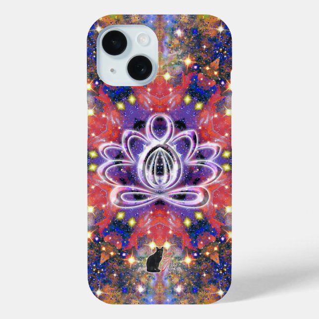 Lustrous Zen Lotus Case-Mate iPhone Case (Back)