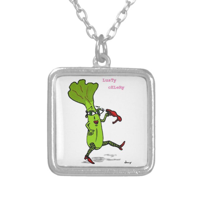 Lusty Celery Necklace (Front)