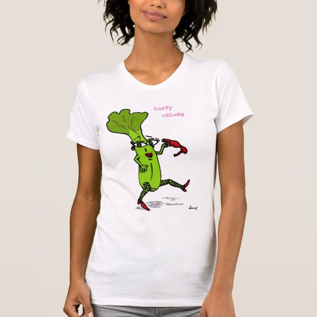 Lusty Celery Womens Tank Top (Front)