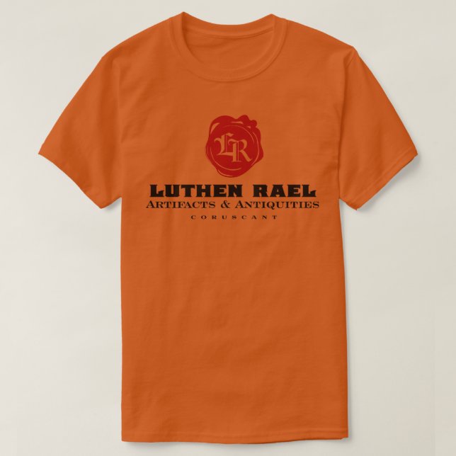 Luthen Rael Artifacts and Antiquities T-Shirt (Design Front)