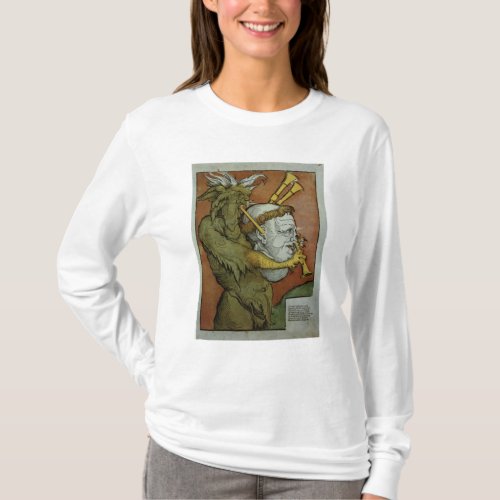 Luther as the Devils Bagpipes c1535 T_Shirt