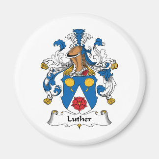 Luther Family Crest Magnet