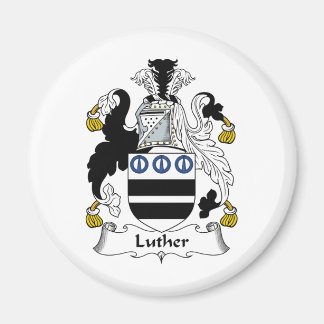 Luther Family Crest Magnet