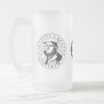 Luther Frosted Beer Mug at Zazzle