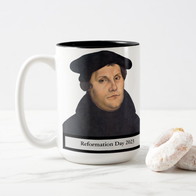 Luther Quote Mug I (With Donut)