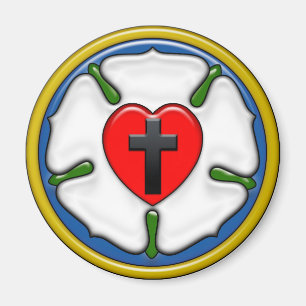 Luther Rose Embossed-Look Magnet