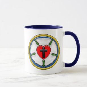 Luther Rose Embossed-Look Mug
