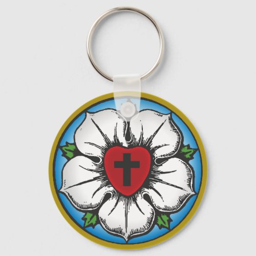 luther rose keychain