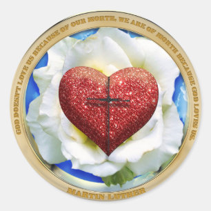 Luther Rose Sticker