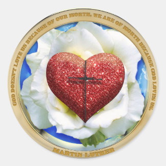 Luther Rose Sticker