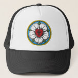 Luther Rose Trucker Hat at Zazzle