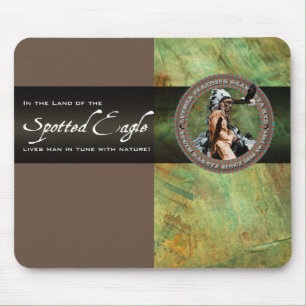 Luther Standing Bear Mouse Pad