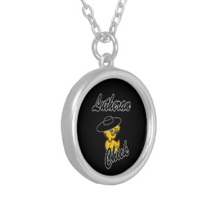 Lutheran Chick #4 Silver Plated Necklace