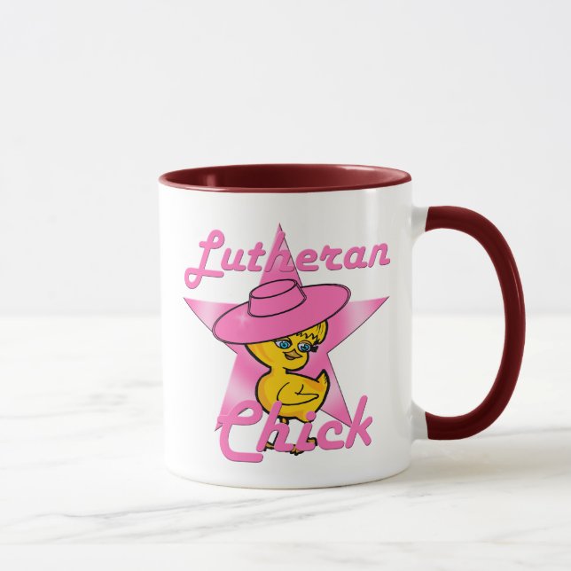 Lutheran Chick #8 Mug (Right)