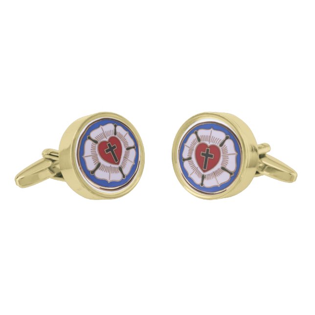 Lutheran Church Cufflinks (Angled)