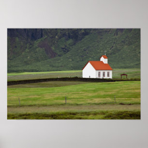 Lutheran Church, Iceland Poster