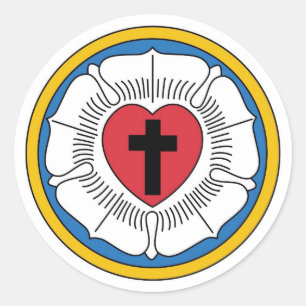 Lutheran Coat of Arms Sticker