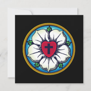 Lutheran Rose Card