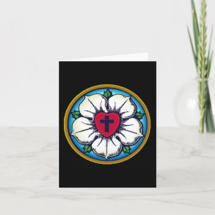 Lutheran Rose Card