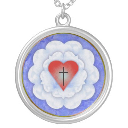 Lutheran Rose Necklace