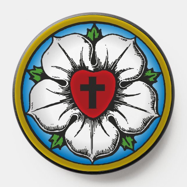 Lutheran Rose PopSocket (Popsocket)