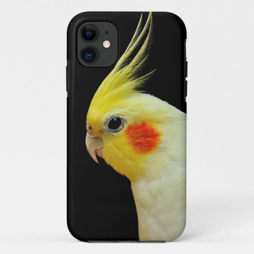 Lutino Cockatiel iPhone 11 Case
