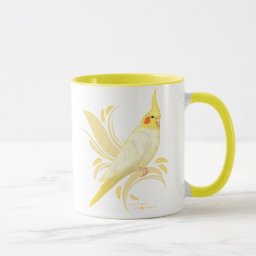 Lutino Cockatiel Mug