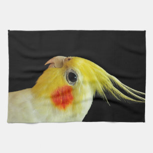 Lutino Cockatiel Towel