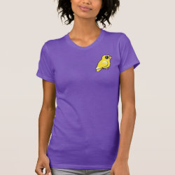 Lutino Linnie Women's American Apparel Fine Jersey Short Sleeve T-Shirt