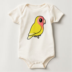Lutino Peach-faced Lovebird Infant Organic Creeper