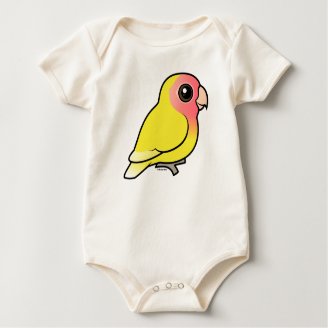 Lutino Peach-faced Lovebird Infant Organic Creeper