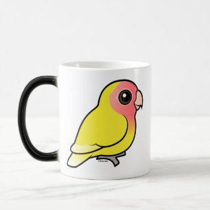 Lutino Peach-faced Lovebird Color Morph Mug