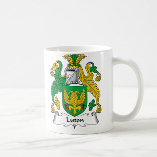 Luton Family Crest Coffee Mug