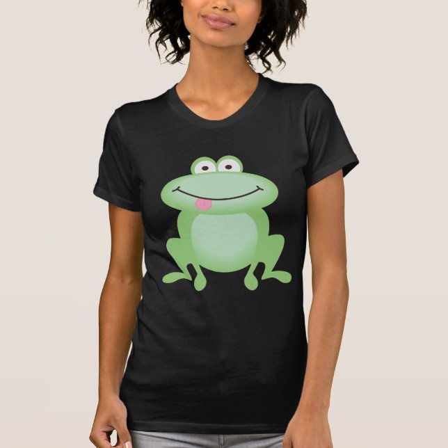 Luttle Green Frog T-Shirt (Front)