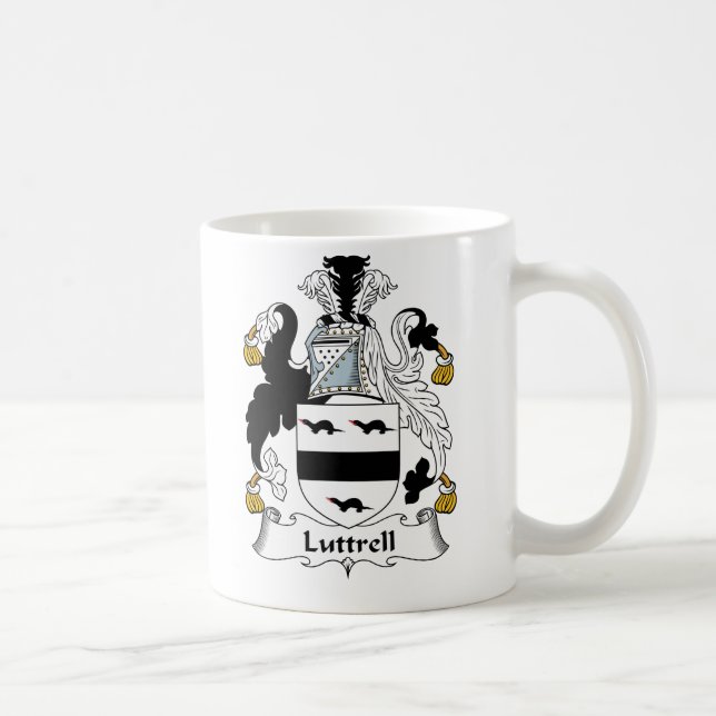 Luttrell Family Crest Coffee Mug (Right)
