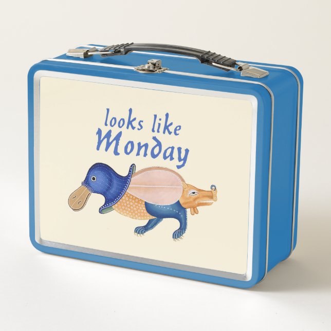 Luttrell Psalter Critter Metal Lunchbox (Front)