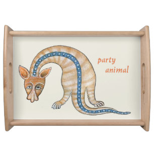 Luttrell Psalter "Party Animal" Serving Tray