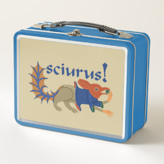 Luttrell Psalter "Squirrel" Metal Lunchbox