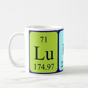 Luuk periodic table name mug