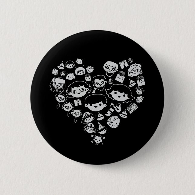 Luv 2 button (Front)
