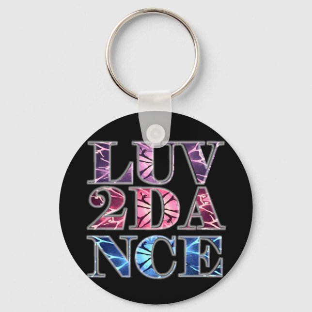 LUV 2 DANCE KEYCHAIN (Front)