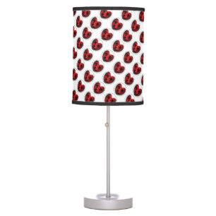 Luv-A-Bull American Bulldog Pit Bull Heart Table Lamp