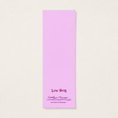 Luv Bug, Mini Bookmarks (Back)